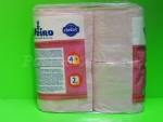 Туалетная бумага Linia Veiro Classic желтая 2-х слойная 4 рул/упак 12 упак/кор